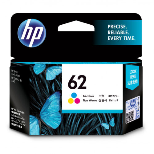 HP 62 tri-color 62 - Original - Ink Cartridge C2P06AE#UUS