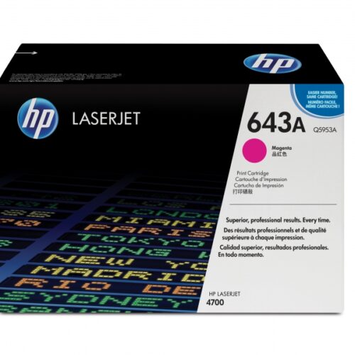 HP 643A 10000 pages Magenta 1 pc(s) Q5953A