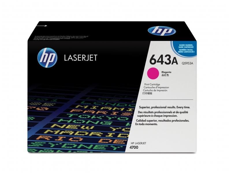 HP 643A 10000 pages Magenta 1 pc(s) Q5953A