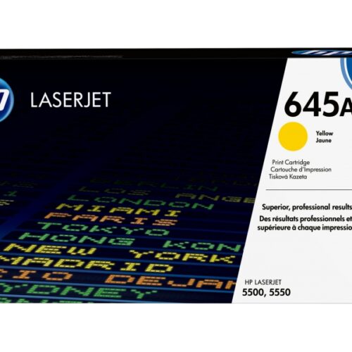 HP 645A - 12000 pages - Yellow - 1 pc(s) C9732A