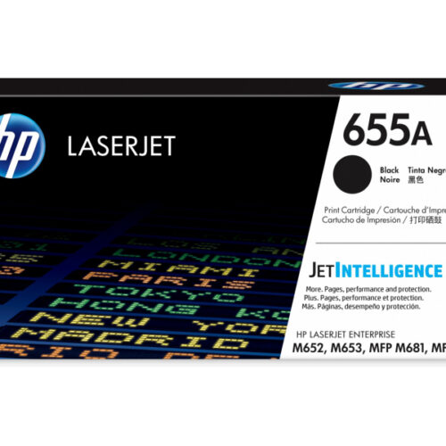 HP 655A Black Original LaserJet Tonerpatrone CF450A