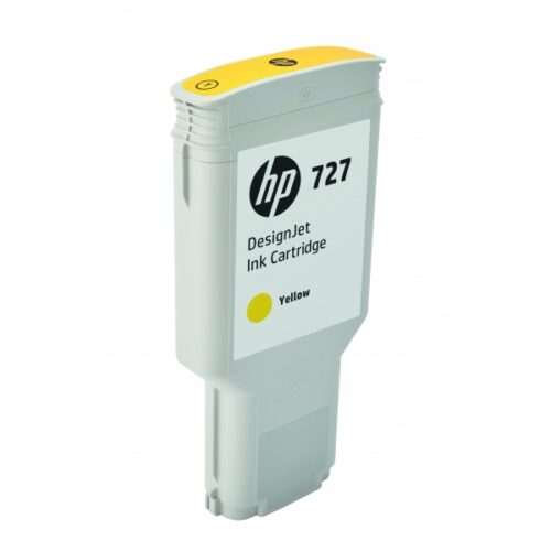 HP 727 300-ml Tintenpatrone Gelb F9J78A