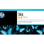 HP 745 Tintenpatrone Gelb 300 ml F9K02A