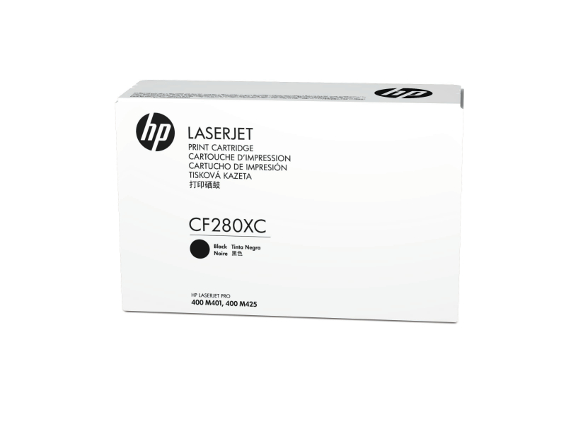 HP 80X Contract Black LJ Toner Cartridge - 6900 pages - Black - 1 pc(s) CF280XC