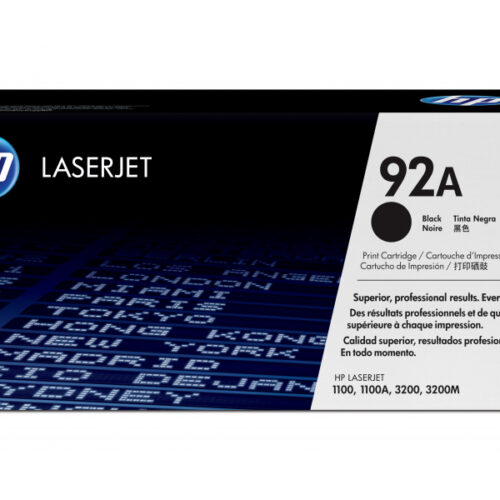 HP 92A - 2500 pages - Black - 1 pc(s) C4092A