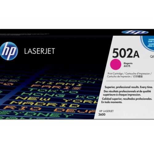 HP Color LaserJet 502A - Toner Cartridge Original - magenta - 4,000 pages Q6473A