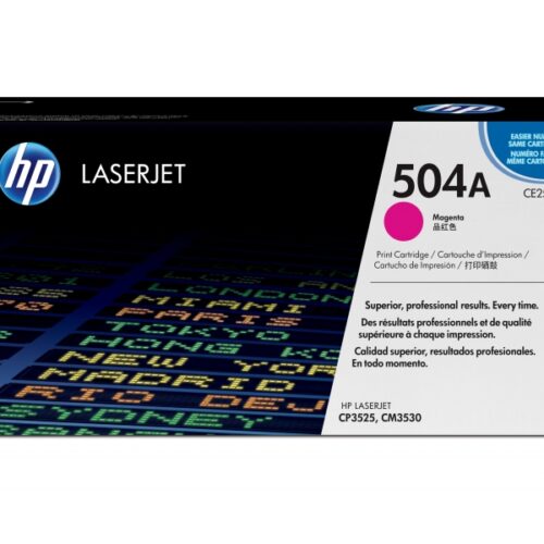 HP Color LaserJet 504A Toner Cartridge Original magenta 7,000 pages CE253A