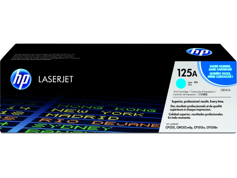 HP DeskJet 125A-Toner Cartridge Original-cyan-1,400 pages CB541A