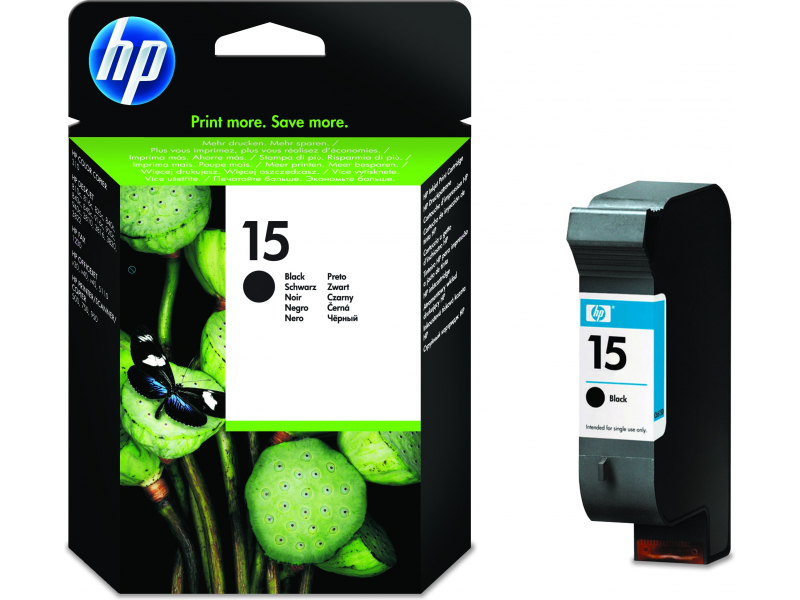 HP DeskJet 15 - Ink Cartridge Original - Black - 25 ml C6615DE