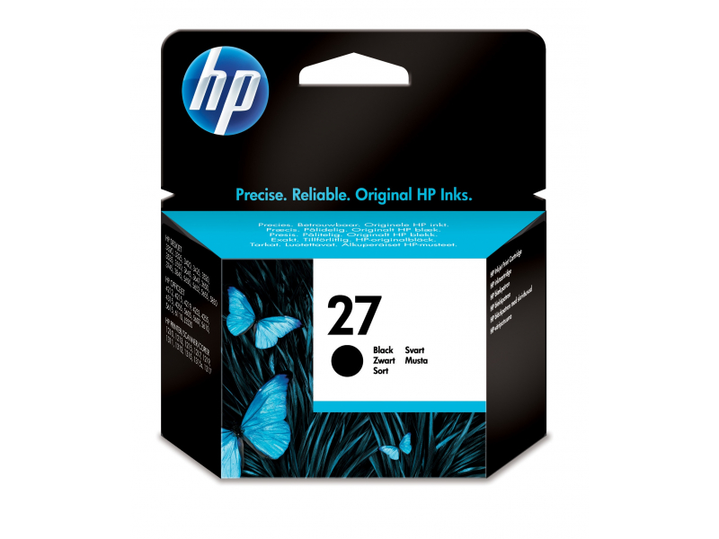 HP DeskJet 27 - Ink Cartridge Original - Black - 10 ml C8727AE