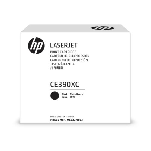 HP LaserJet CE390X Contract Black Print Cartridge 24000 pages Black 1 pc(s) CE390XC