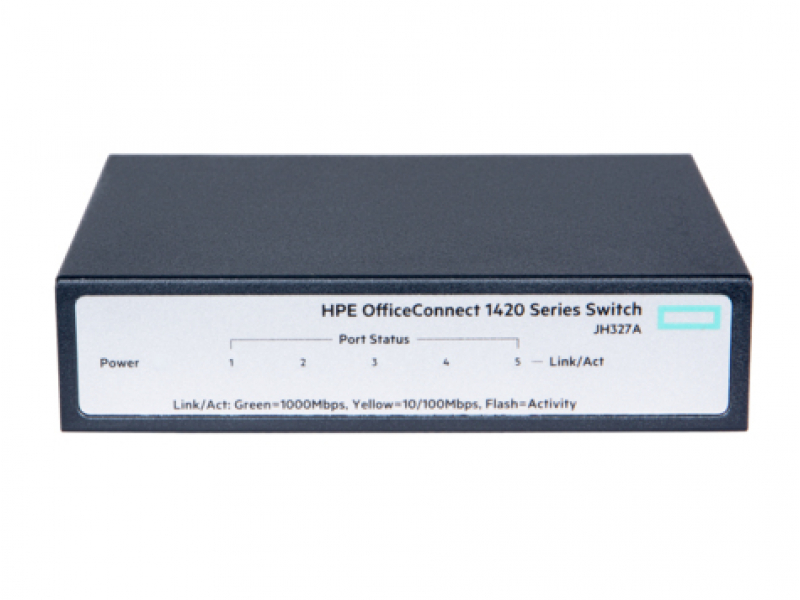 HP Switch 1420-5G PoE+ Switch JH328A
