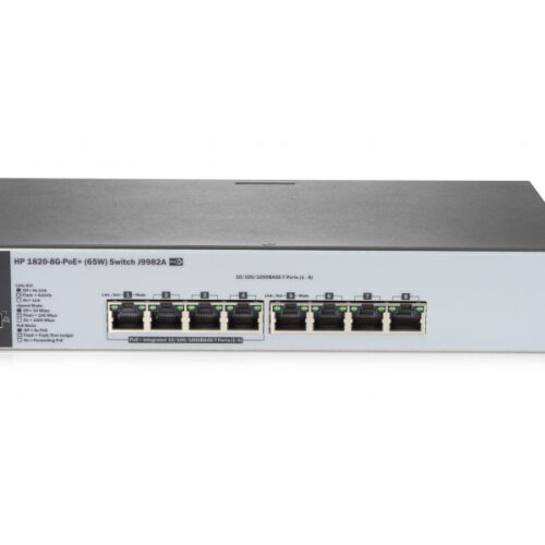 HP Switch 1820-8G-PoE+ 8xGBit (4xPoE+) J9982A