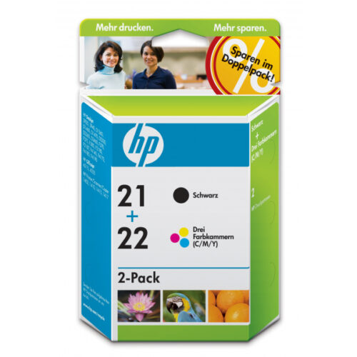 HP TIN # 21 +22 SD367AE 2-Pack black SD367AE