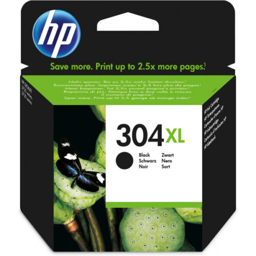 HP TIN # 304XL black N9K08AE