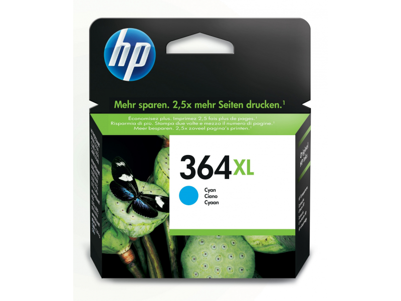 HP TIN # 364XL cyan CB323EE