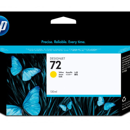 HP TIN # 72 yellow C9373A