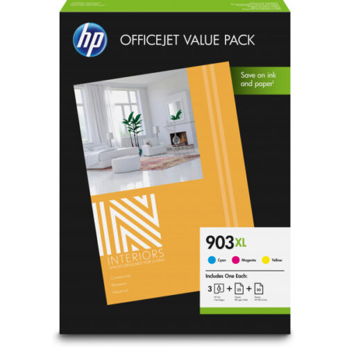 HP TIN 903XL CMY Value Pack Multipack cyan magenta yellow 1CC20AE