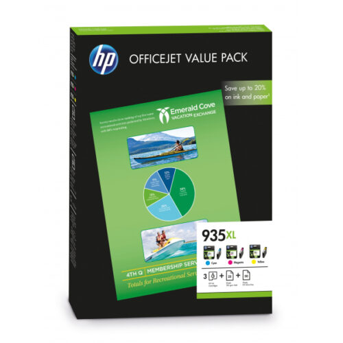 HP TIN # 935XL Multipack CMY F6U78AE