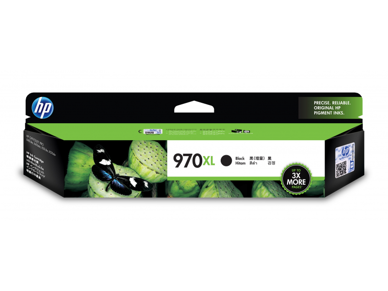 HP TIN # 970XL Black CN625AE