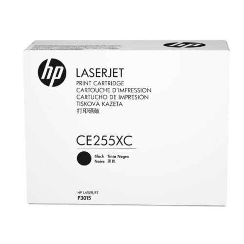 HP TON # 55X CE255XC black Contract-Toner - Hohe KapazitÃ¤t CE255XC