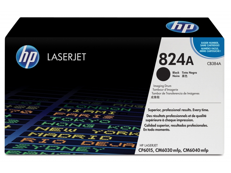 HP TON# 824A CB384A black CB384A