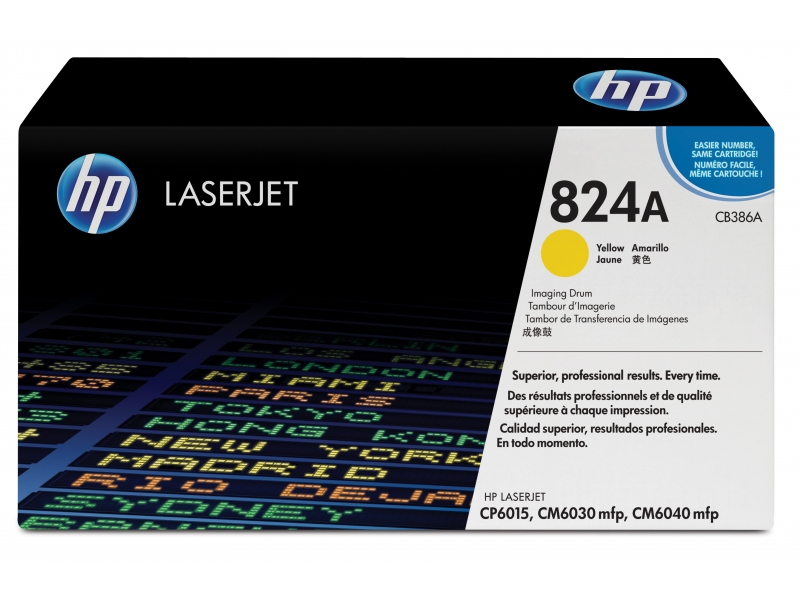 HP TON # 824A CB386A yellow CB386A