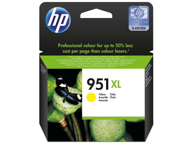 HP Tinte Printing colours Photo yellow CN048AE