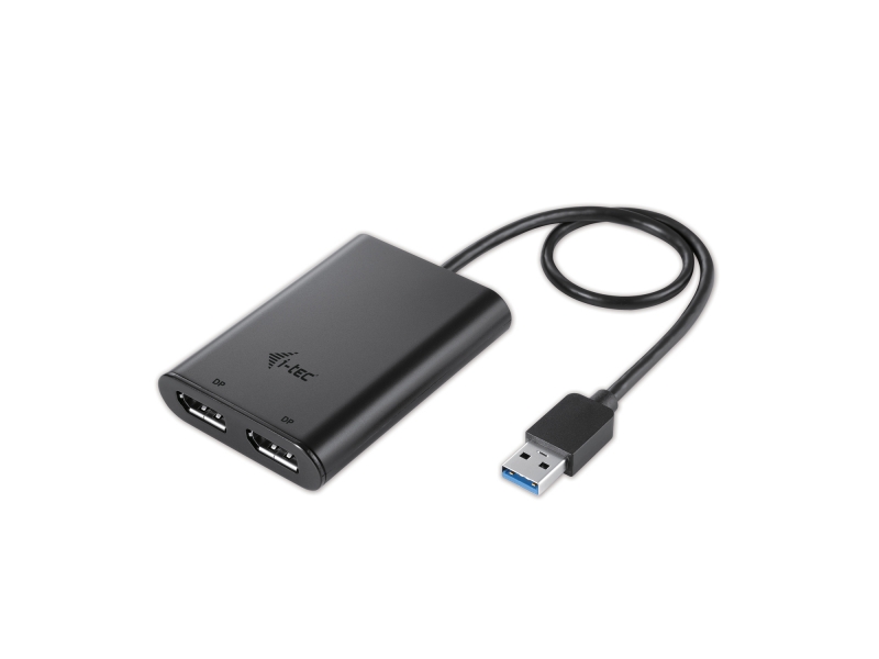 I-TEC USB 3.0 Display Port 2x DP 4K Ultra HD U3DUAL4KDP