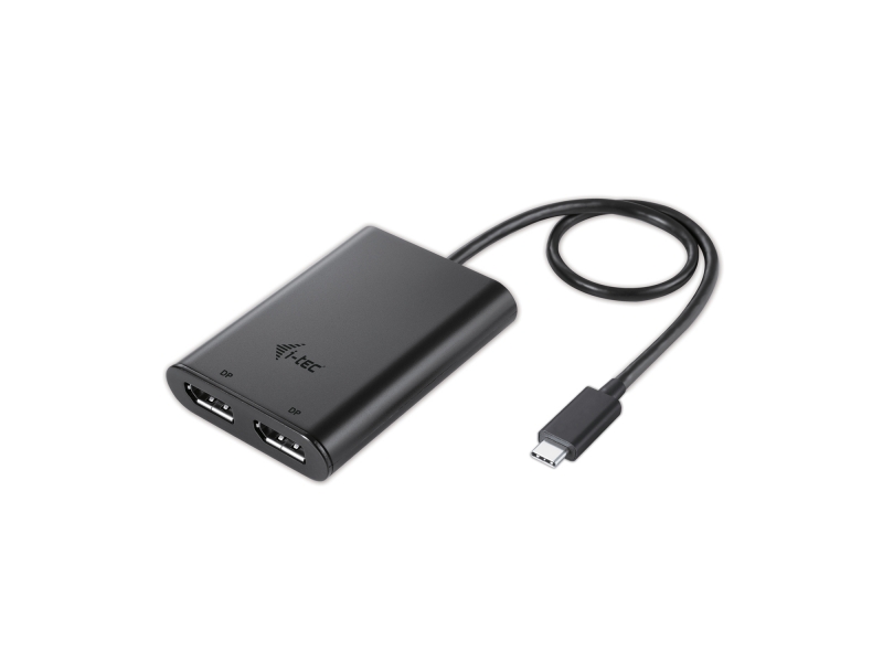 I-TEC USB C auf Dual DisplayPort 4K Ultra HD C31DUAL4KDP