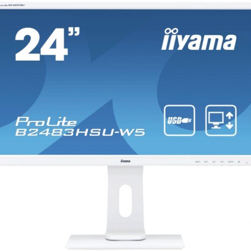 IIYAMA 61.0cm (24)  B2483HSU-W5  169 HDMI+DP bl.lift B2483HSU-W5