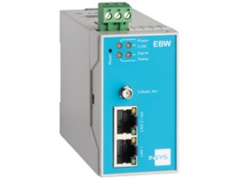 INSYS EBW-H100 1.2 Router WWAN 2-Port-Switch 10014545
