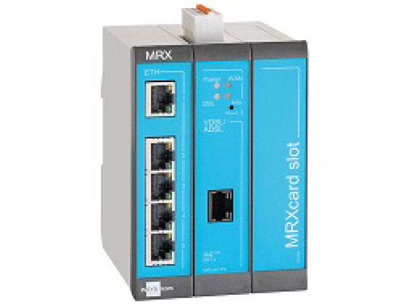 INSYS MRX3 DSL-B 1.1 Industrial DSL router NAT VPN firewall 5 LAN 10019437