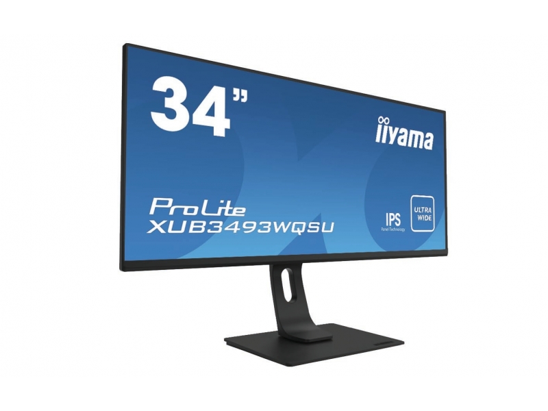 Iiyama 34 XUB3493WQSU-B1 HDMI DP USB - XUB3493WQSU-B1