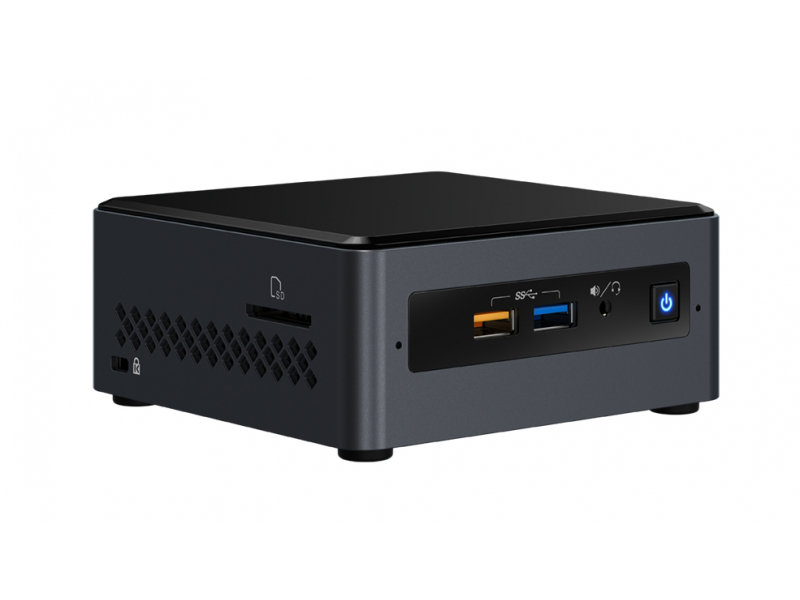 Intel NUC Kit | BGA 1090 1.5GHz J5005 UCFF Schwarz DDR4 1x2,5 BOXNUC7PJYH2