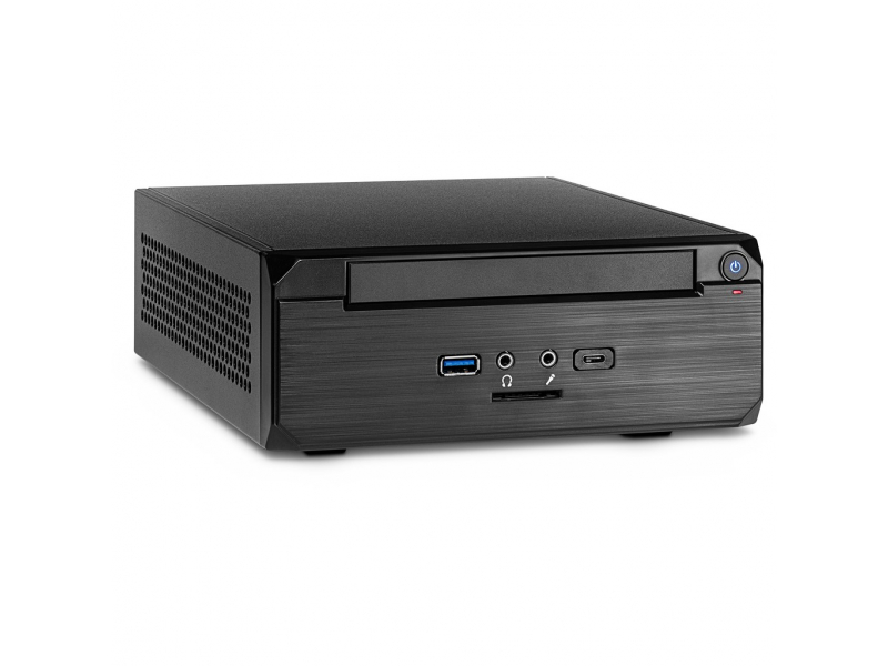 Inter-Tech MW-02 II ITX-Tower PC Black ITX 4 cm CE 88881246