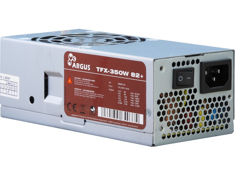 Inter-Tech TFX-350W-350 W-110-240 V-50-60 Hz-4-8 A-Active - 26.4 W 88882154