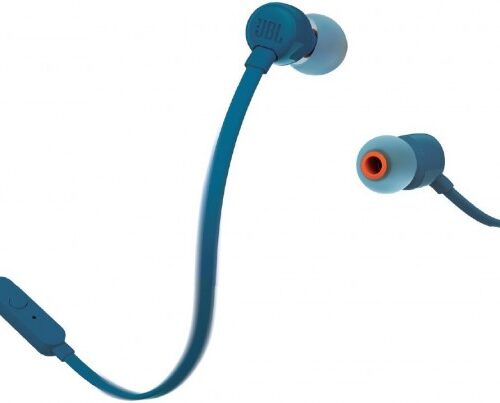 JBL T110 Blue Headphone Retail Pack JBLT110BLU