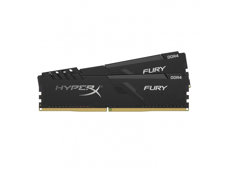 KINGSTON 8GB 2666MHz DDR4 CL16 DIMM Kit 2 HyperX FURY Black HX426C16FB3K2