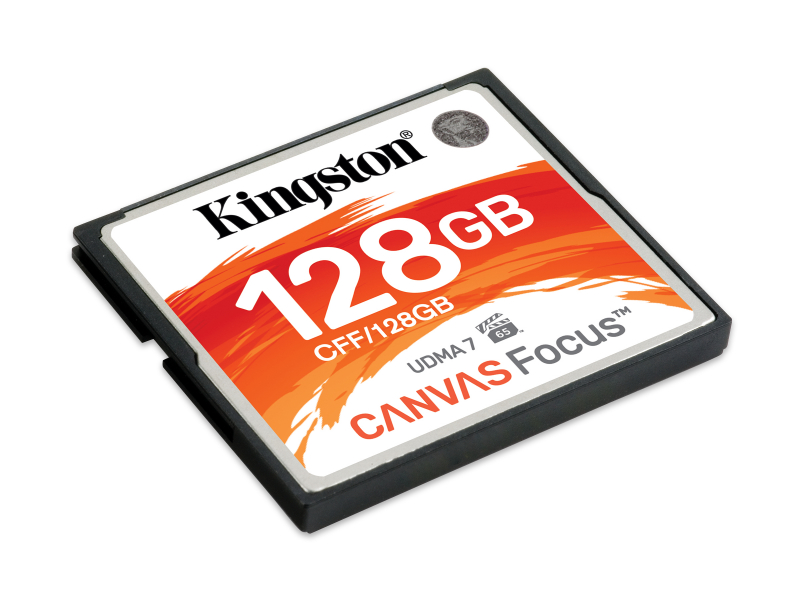 Kingston Canvas Focus CompactFlash  128GB CFF