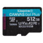 Kingston Canvas Go Plus MicroSDXC 512GB Single Pack SDCG3