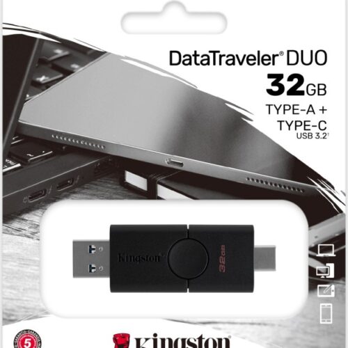 Kingston DT Duo 32GB USB FlashDrive 3.0 DTDE