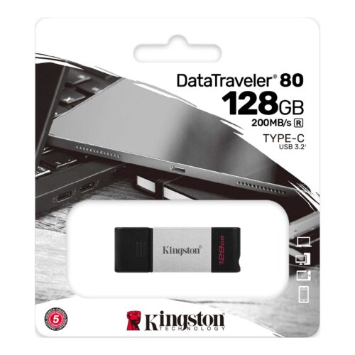 Kingston DataTraveler 80 128GBUSB FlashDrive 3.0 DT80