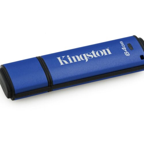 Kingston DataTraveler Vault Privacy 64GB USB-Stick 3.0 Blau DTVP30