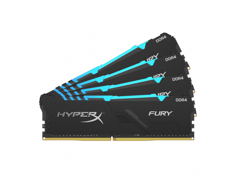 Kingston HyperX FURY  32GB 4x8GB DDR4 3200 MHz HX432C16FB3AK4
