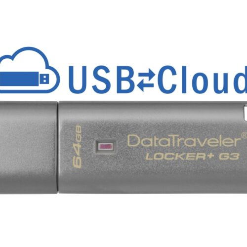 Kingston USB Flash Drive DataTraveler 64GB Locker+ G3  DTLPG3