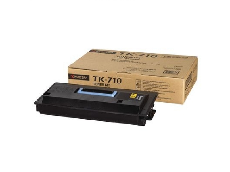 Kyocera TK 710 Toner Cartridge Compatible, Original Black 40,000 pages 1T02G10EU0