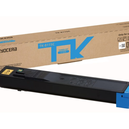 Kyocera TK-8115C - 6000 pages - Cyan - 1 pc(s) 1T02P3CNL0