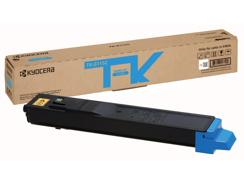 Kyocera TK-8115C - 6000 pages - Cyan - 1 pc(s) 1T02P3CNL0