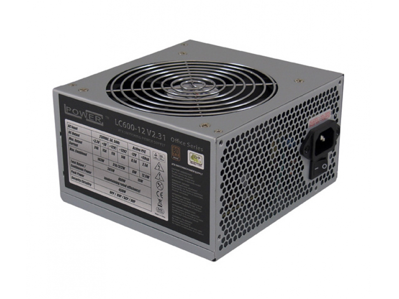 LC-Power 450W Office 80+Bronze LC600-12 V2.31
